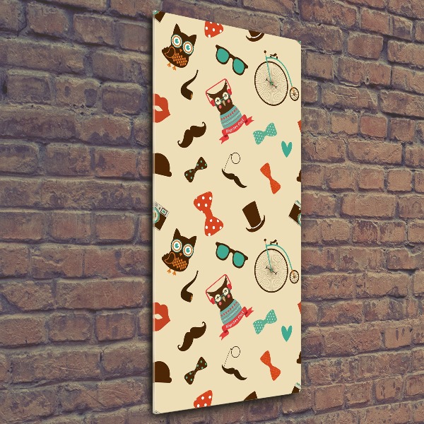 Staand foto plexiglas Uilen fietsbril