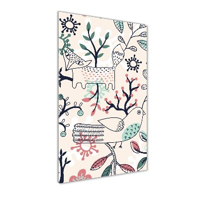 Staand foto op plexiglas Dieren en bloemen