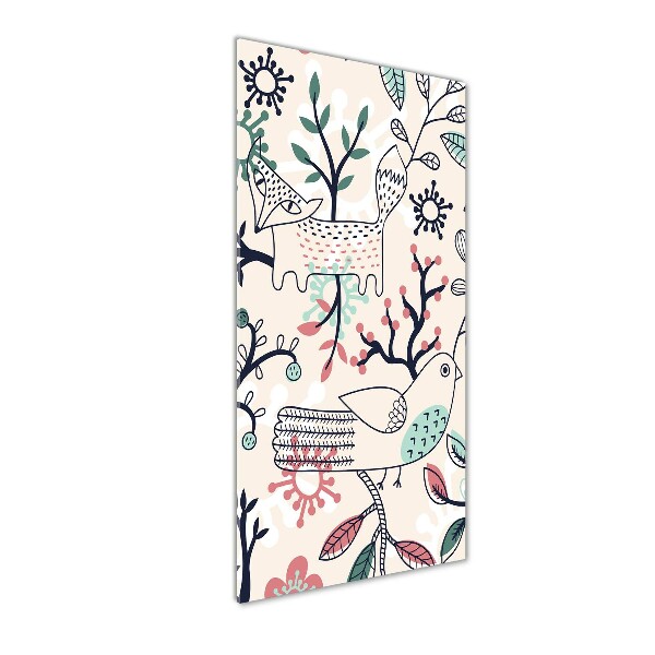 Staand foto op plexiglas Dieren en bloemen