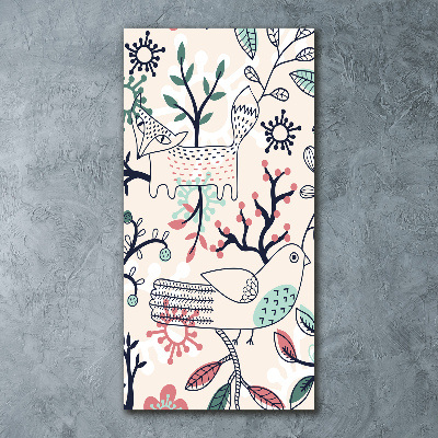 Staand foto op plexiglas Dieren en bloemen