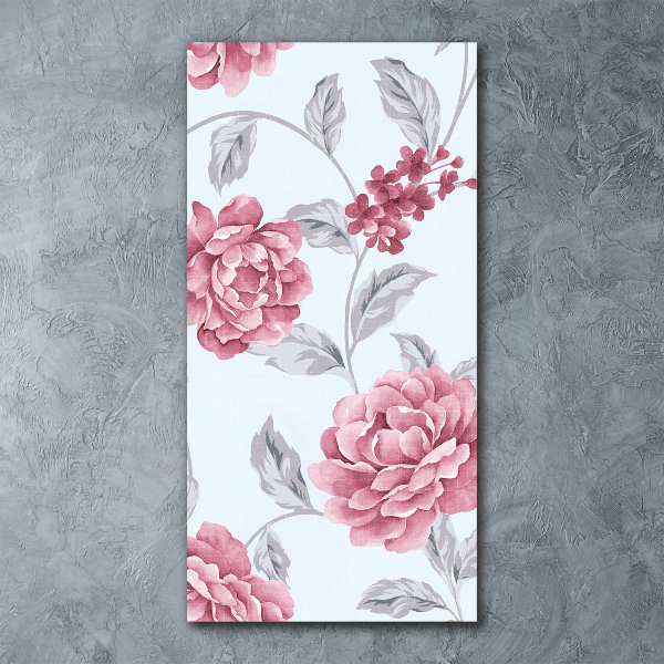 Staand foto op plexiglas Pioenrozen