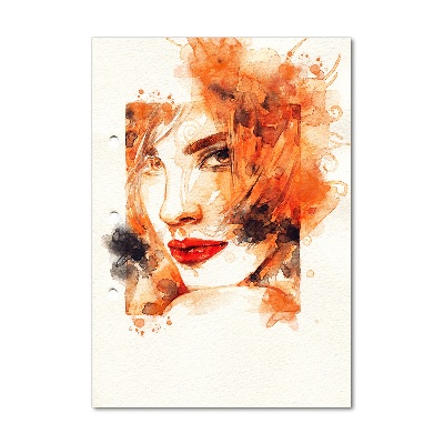 Staand foto plexiglas Abstracte vrouw