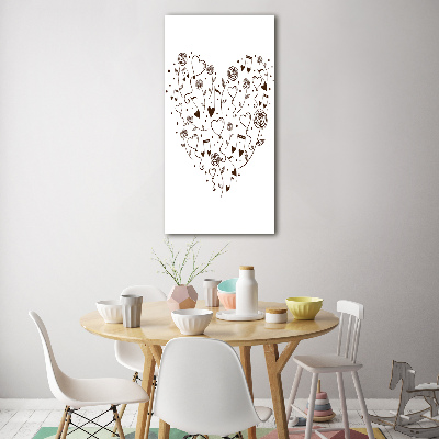 Staand foto op plexiglas Hart