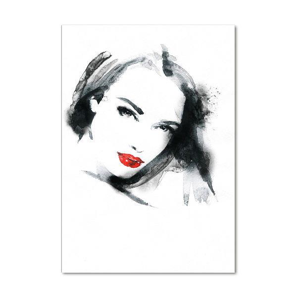 Staand plexiglas foto Portret van een vrouw