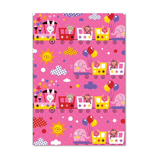 Staand foto in plexiglas Vrolijke Trein