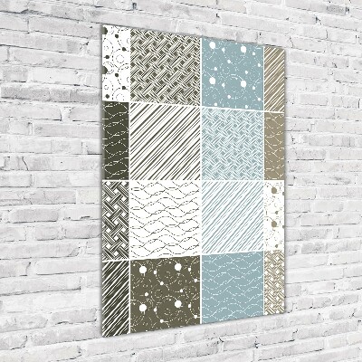 Staand foto op plexiglas Geometrische patronen