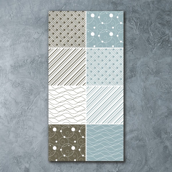 Staand foto op plexiglas Geometrische patronen