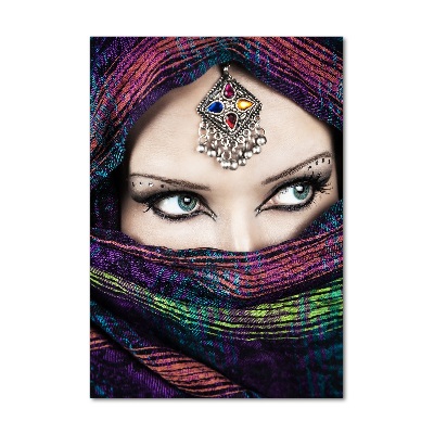 Staand foto in plexiglas Indiase vrouw