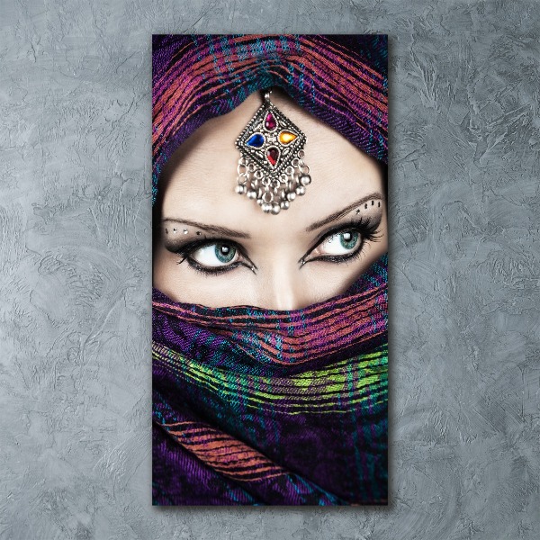 Staand foto in plexiglas Indiase vrouw