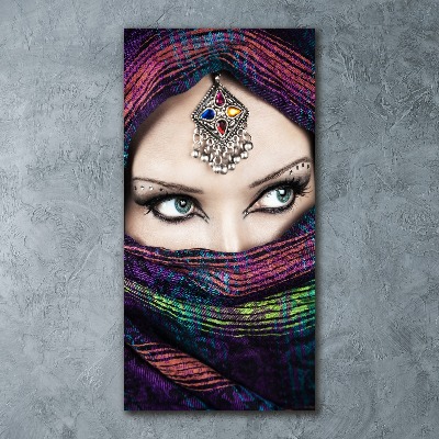 Staand foto in plexiglas Indiase vrouw