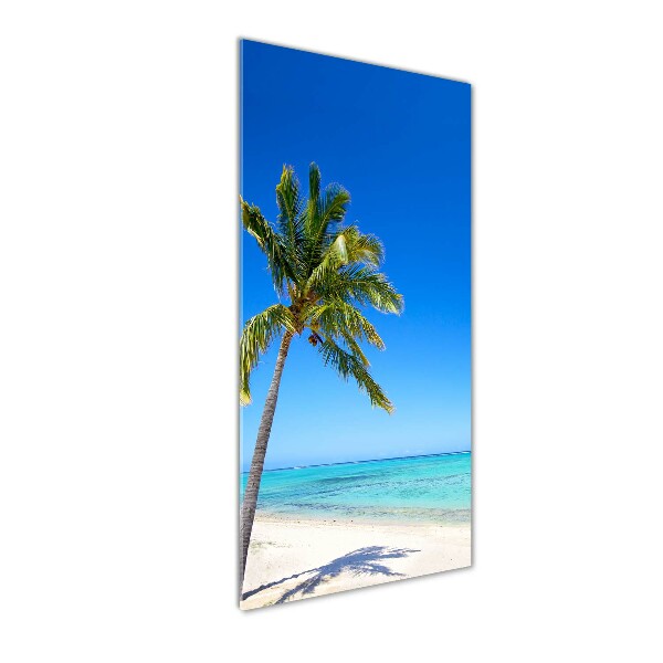 Staand plexiglas foto Tropisch strand