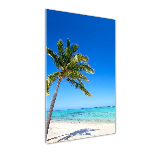 Staand plexiglas foto Tropisch strand