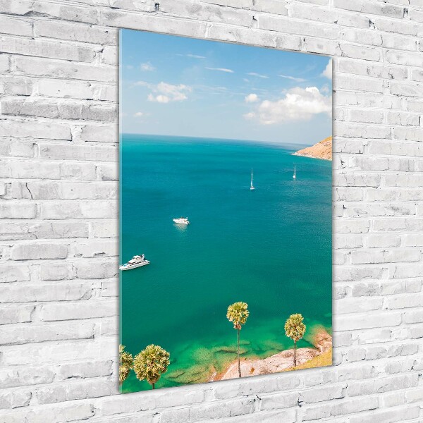 Staand plexiglas foto Jachten Thailand
