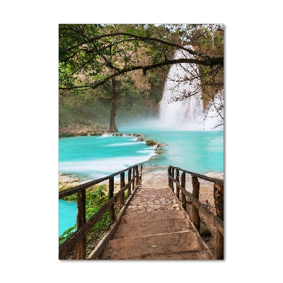 Staand foto plexiglas Waterval in Mexico