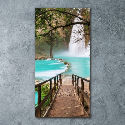 Staand foto plexiglas Waterval in Mexico
