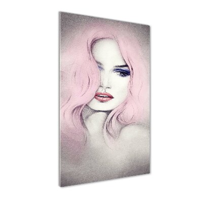 Staand foto in plexiglas Abstracte vrouw