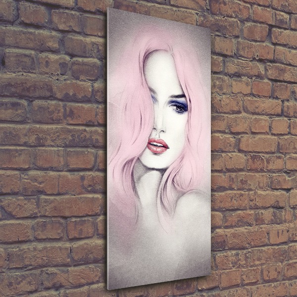 Staand foto in plexiglas Abstracte vrouw