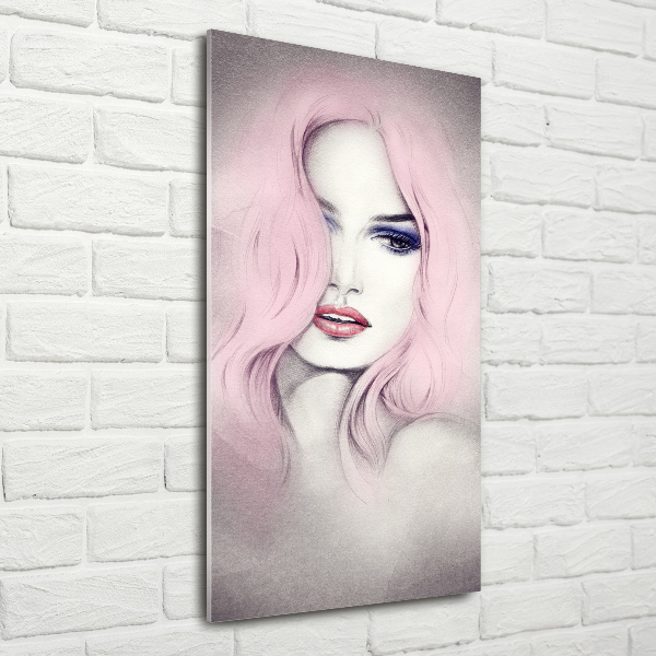 Staand foto in plexiglas Abstracte vrouw