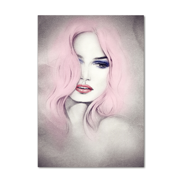 Staand foto in plexiglas Abstracte vrouw