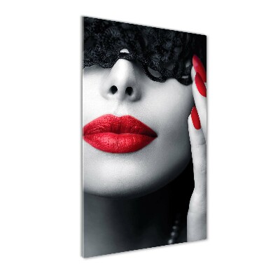 Staand foto in plexiglas Kanten masker