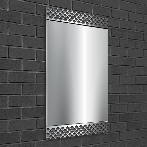 Staand foto op plexiglas Metalen achtergrond