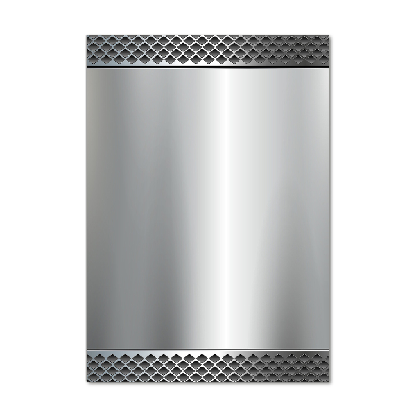 Staand foto op plexiglas Metalen achtergrond