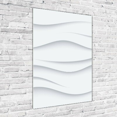 Staand foto in plexiglas Abstracte golven