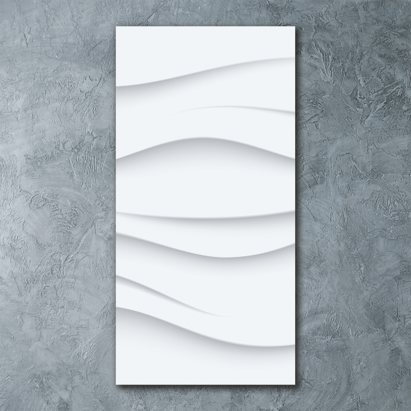 Staand foto in plexiglas Abstracte golven