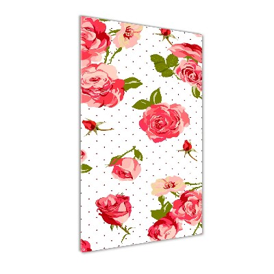 Staand foto in plexiglas Wilde rozen