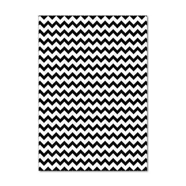 Staand foto plexiglas Zigzags