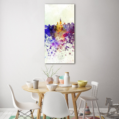 Staand foto in plexiglas Kleurrijk Chicago