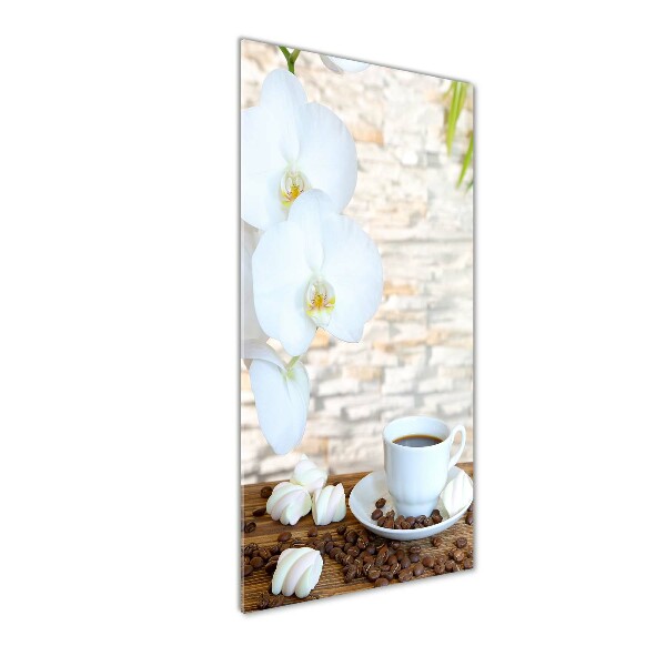 Staand foto in plexiglas Een kopje koffie