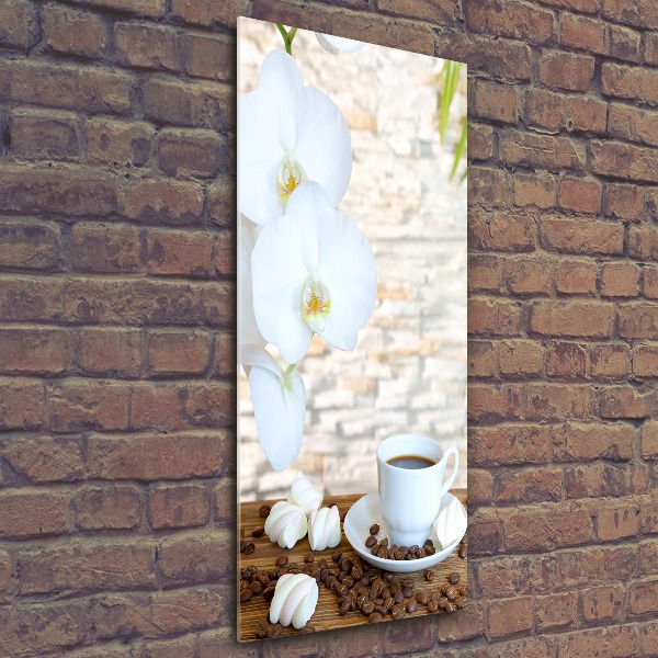 Staand foto in plexiglas Een kopje koffie