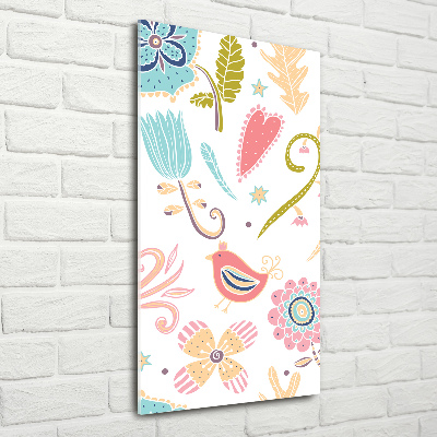 Staand foto op plexiglas Planten en vogels