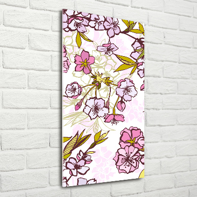 Staand foto op plexiglas Kersenbloesems