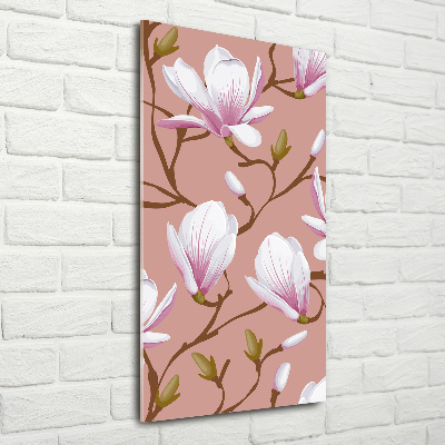 Staand plexiglas foto Magnolia