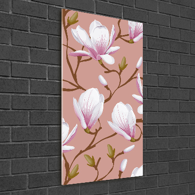 Staand plexiglas foto Magnolia