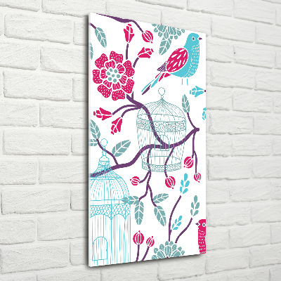 Staand foto in plexiglas Vogelkooien