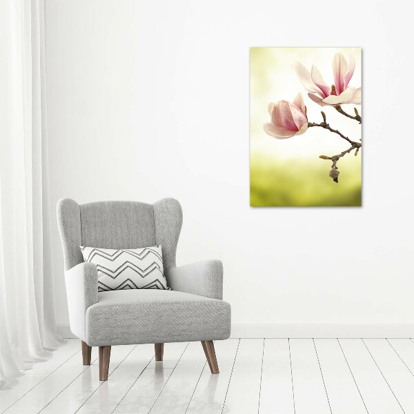 Staand foto op plexiglas Magnolia bloemen