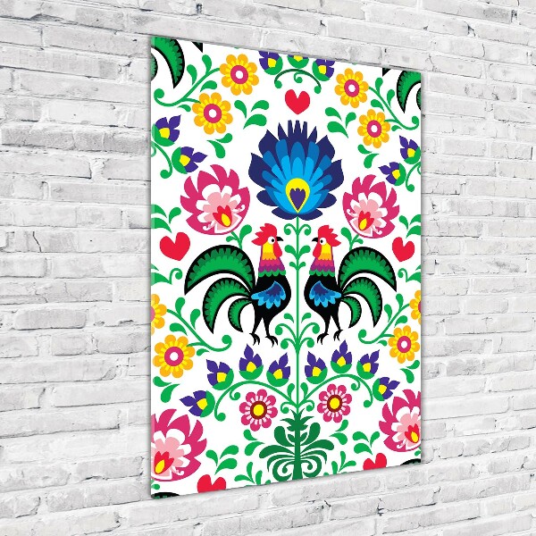 Staand foto plexiglas Etnisch patroon