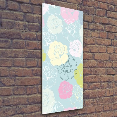 Staand foto in plexiglas Rozen