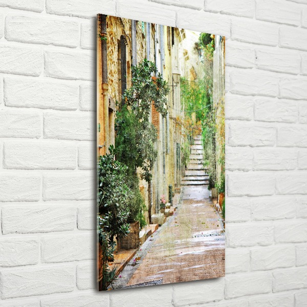Staand foto in plexiglas Italiaanse straten