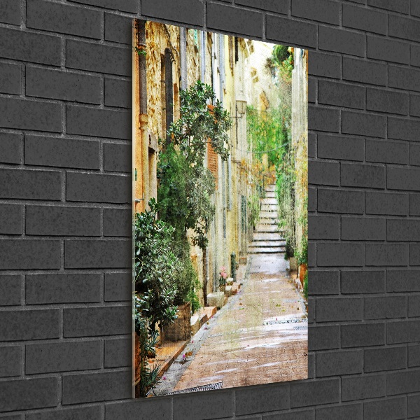 Staand foto in plexiglas Italiaanse straten