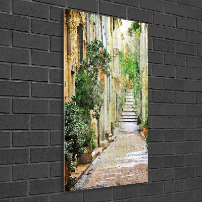Staand foto in plexiglas Italiaanse straten