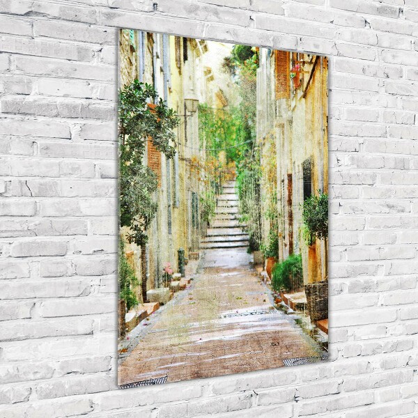 Staand foto in plexiglas Italiaanse straten