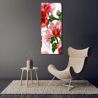Staand foto op plexiglas Hibiscus