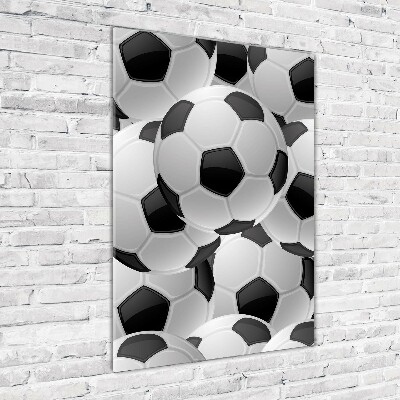 Staand foto in plexiglas Voetbal