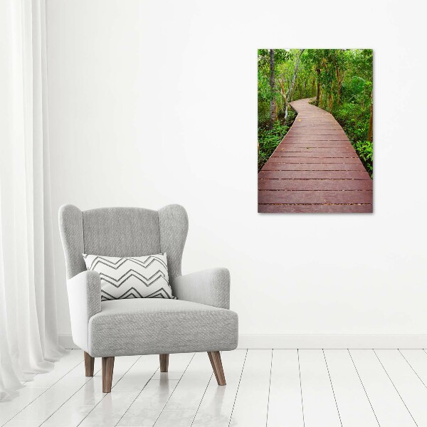 Staand plexiglas foto Junglepad