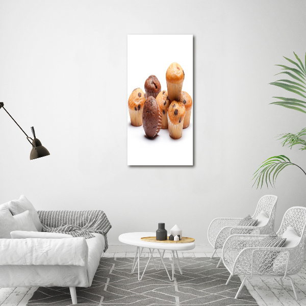 Staand foto op plexiglas Cupcakes