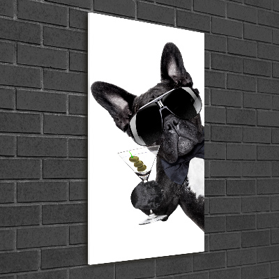 Staand foto plexiglas Piez met martini